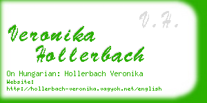 veronika hollerbach business card